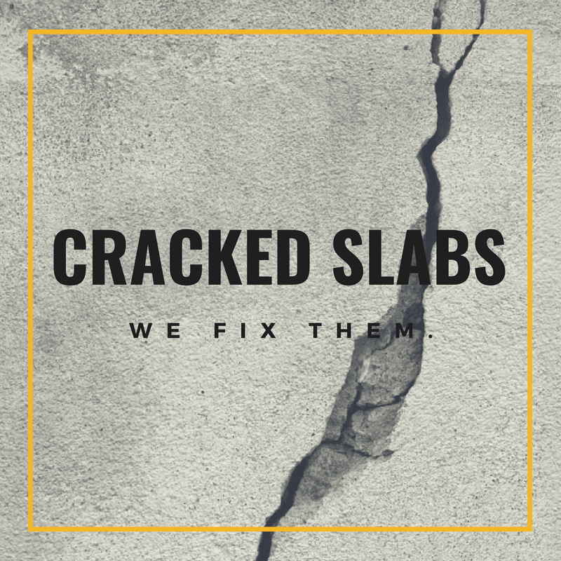 cracked slabs