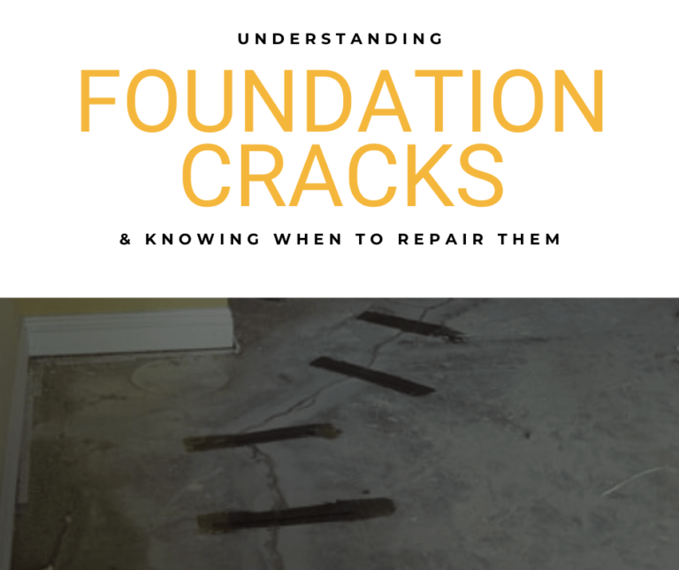 Understanding Foundation Cracks and When They Need Repairs