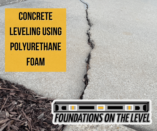 featured photo for Concrete Leveling Using Polyurethane Foam