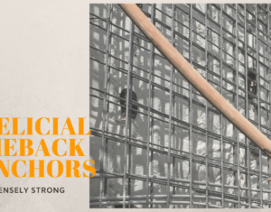 Helical Tieback anchors