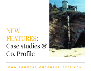 New Features: Case Studies and Co. Profile for Foundations on the Level